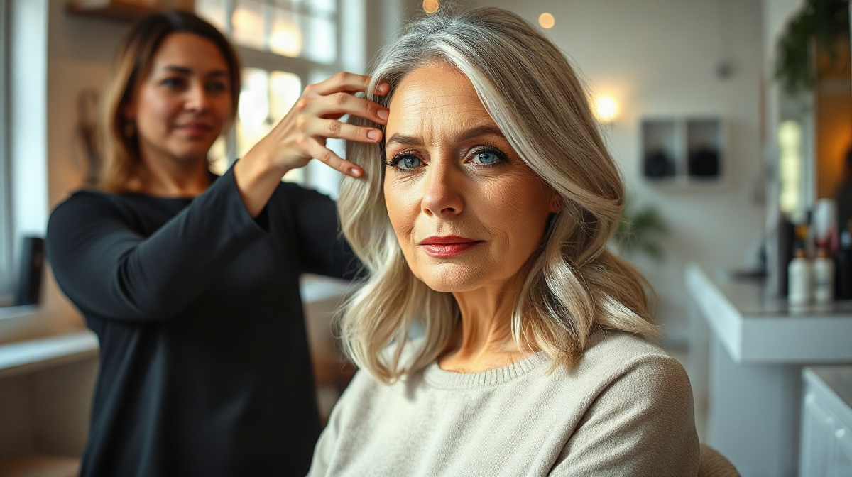 Quel balayage sur cheveux blancs ? Les techniques qui subliment
