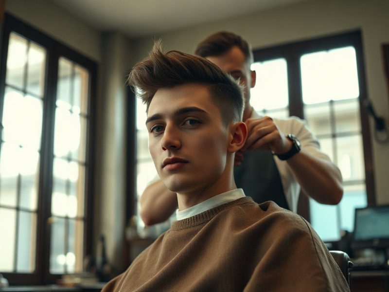 Cuenta coupe : le dégradé en V des barbershops, et comment le demander