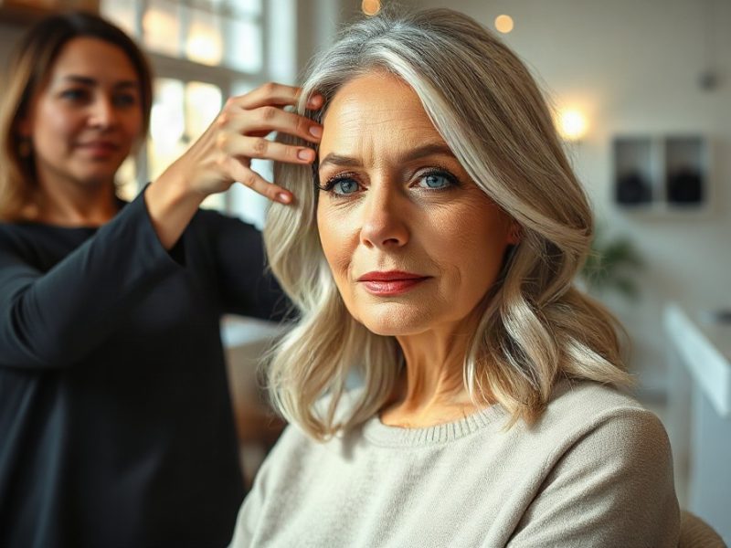 Quel balayage sur cheveux blancs ? Les techniques qui subliment