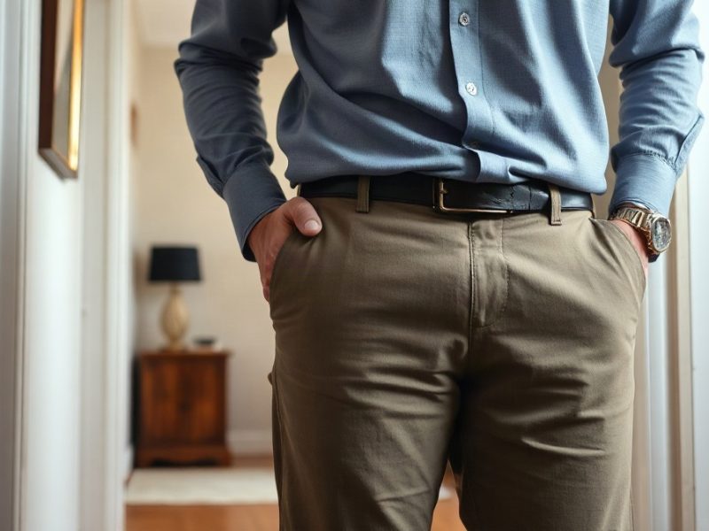 Pantalon qui descend sans arrêt : pourquoi et comment y remédier